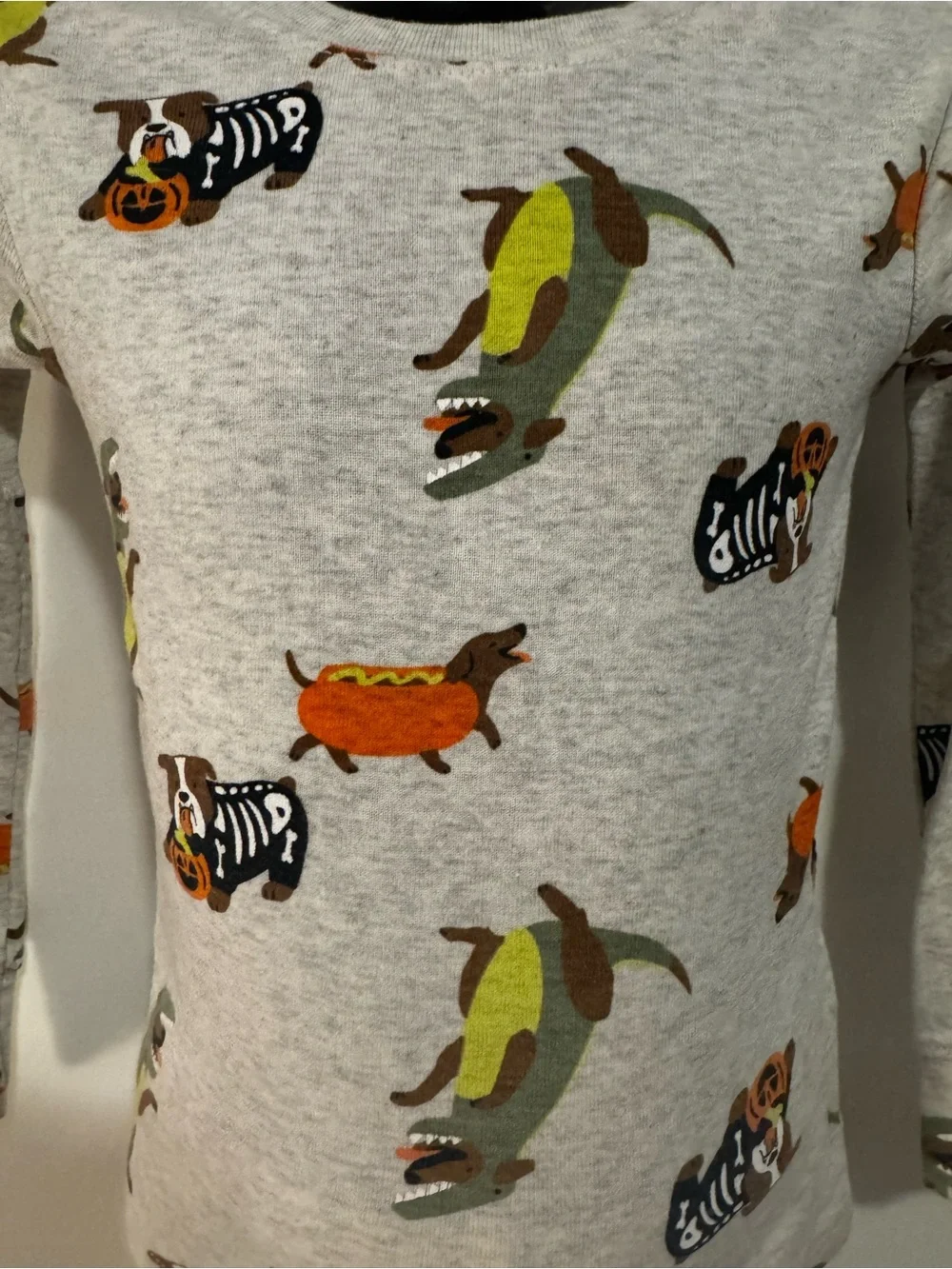 Carters Child of Mine Halloween Dogs Pajama Set